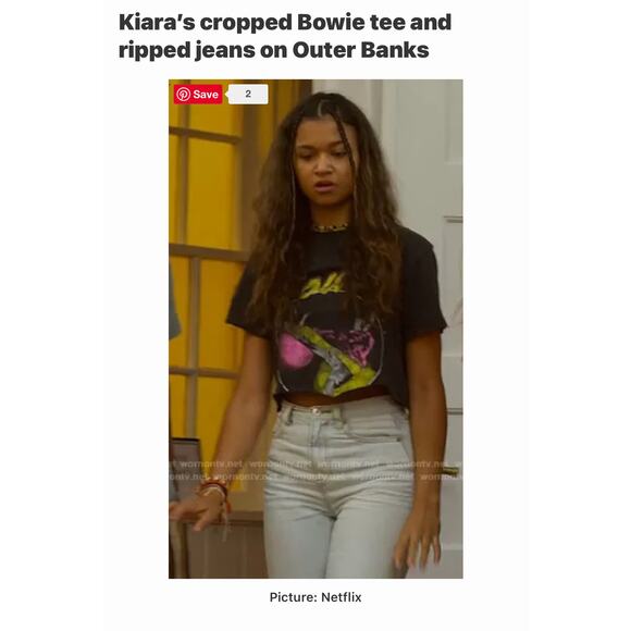 David Bowie Vintage Graphic Band Tee Black Distressed Rock Shirt Y2K Concert Y2K - Picture 1 of 9